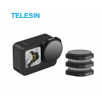 Набор Фильтров Telesin для GoPro Hero 9/ 10 / 11/12  NDPL 8/16/32 , Telesin GP-FLT-906