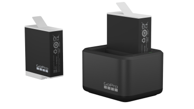 GoPro Dual Battery Charger + Аккумулятор Enduro 2шт для HERO 9 / 10 / 11/12, HERO 9 ADDBD-211