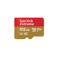 Карта памяти microSD 512GB SanDisk microSDXC Class 10 UHS-I A2 C10 V30 U3 Extreme Pro 200/140MB/s