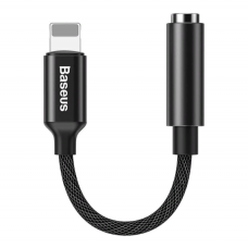 Baseus iP Male to 3.5mm Female Adapter L3.5 Black