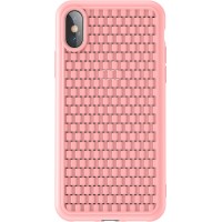 Чехол накладка Baseus BV Case（2nd generation）For iPXSm 6.5(2018)Pink