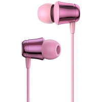 Наушники Baseus Encok 3.5mm Wired Earphone H13 Pink