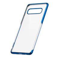 Чехол накладка Baseus Shining Case For S10 plus Blue