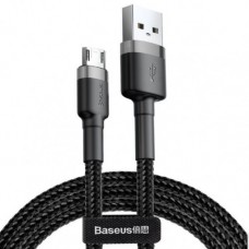 Кабель Baseus cafule Cable USB3.0 Male TO Micro-B 2A 1m Dark gray