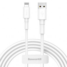 Кабель Baseus Mini White Cable USB For iP 2.4A 1m White