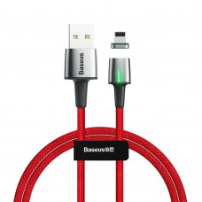 Кабель Baseus Zinc Magnetic Cable USB For iP 1.5A 2m Red,CALXC-B09