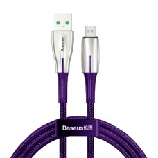 Кабель Baseus Waterdrop Cable USB For Micro 4A 2m Purple