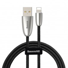 Кабель Baseus Torch Series Data Cable USB for iP 2.4A 1m Black
