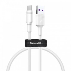 Кабель Baseus Double-ring Huawei quick charge cable USB For Type-C 5A 2m White