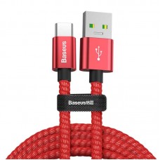 Кабель Baseus Zinc Magnetic Cable USB For Type-C 3A 1m Red
