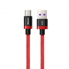 Кабель Baseus Purple Gold Red HW flash charge cable USB For Type-C 40W 2m Red