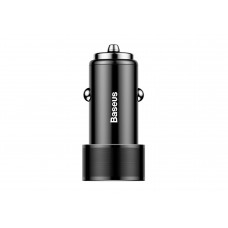 Автомобильное зарядное устройство Baseus Small Screw 3.4A Dual-USB  Car Charger Black
