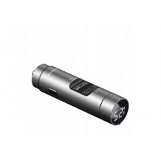 Автомобильное зарядное устройство Baseus Energy Column Car Wireless MP3 Charger (Wireless 5.0+5V/3.1A)Silver