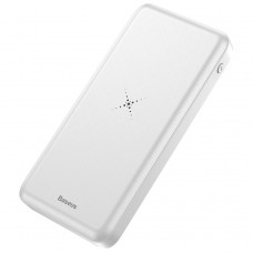 Беспроводное зарядное устройство Baseus M36 Wireless Charger Powerbank 10000mAh White