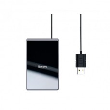 Беспроводное зарядное устройство Baseus Card Ultra-thin Wireless Charger 15W (with USB cable 1m) Black