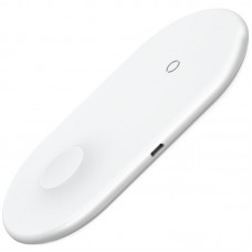 Беспроводное зарядное устройство Baseus Smart 2in1 Wireless Charger（Type-C Version）White