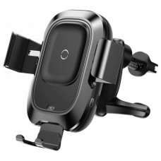 Беспроводное зарядное устройство Baseus Smart Vehicle Bracket Wireless Charger Black