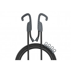 Эластичная бельевая веревка Baseus multi-purpose elastic clothesline Black