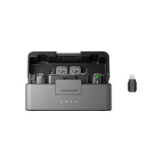 DJI Mic 3 (2 TX + 1 RX + Charging Case) + Mobile Phone Adapter (Lightning)