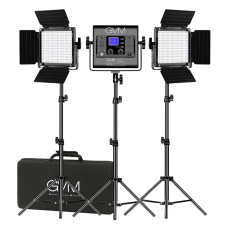 Комплект осветителей GVM 800D-RGB (3шт)