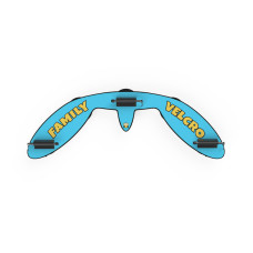 Крепление для 3-х велосипедов FAMILY , голубой